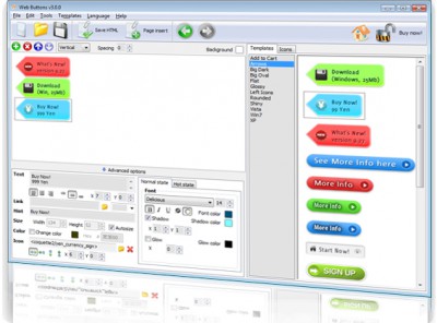 Web Buttons 3.1.5 screenshot