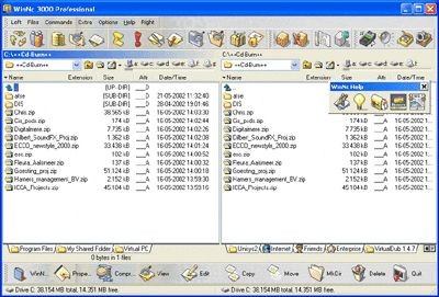 WinNc 3000 Pro 3.03 screenshot