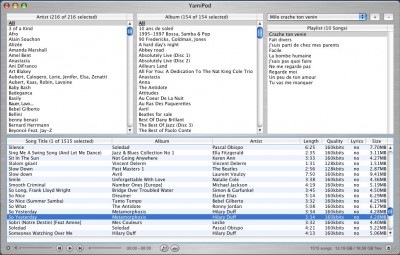 YamiPod for Windows 0.93 screenshot